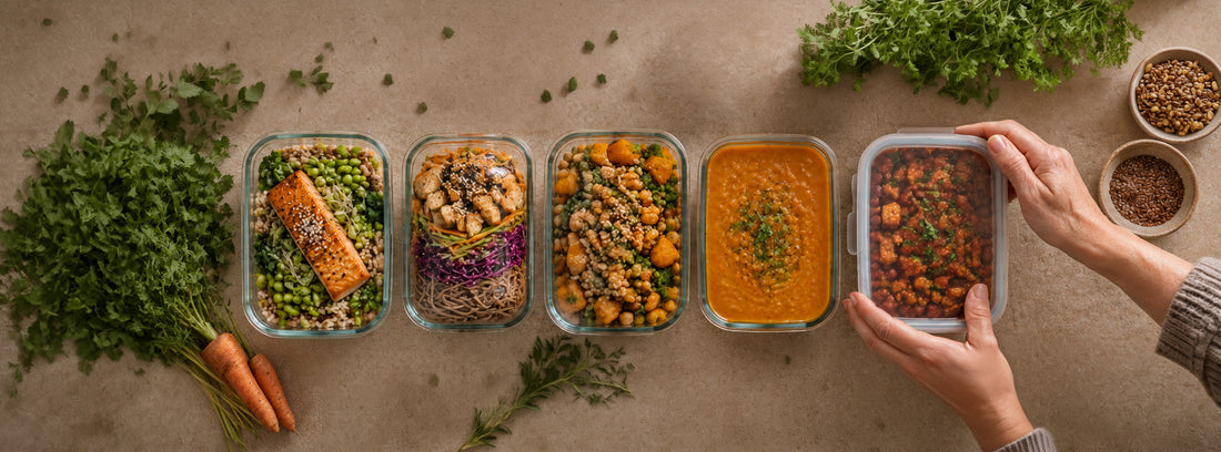 Menopause Meal Prep: 5 Hormone-Friendly Lunches